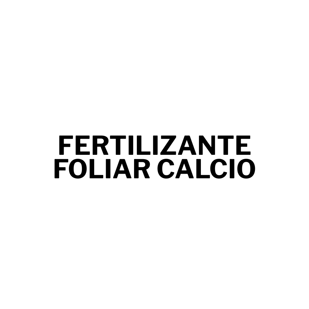 FERTILIZANTE FOLIAR CALCIO