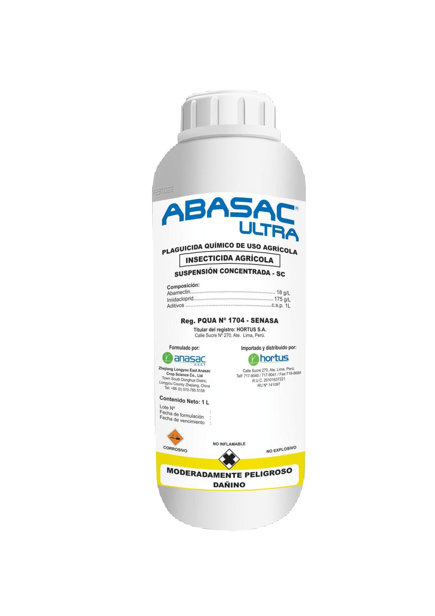INSECTICIDA ACARICIDA - ABASAC ULTRA SC    1 LT