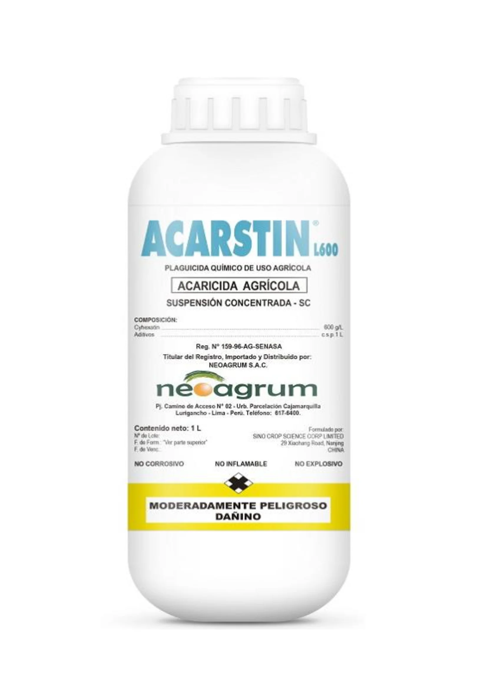 Acaricida Agrícola - ACARSTIN 1 LT