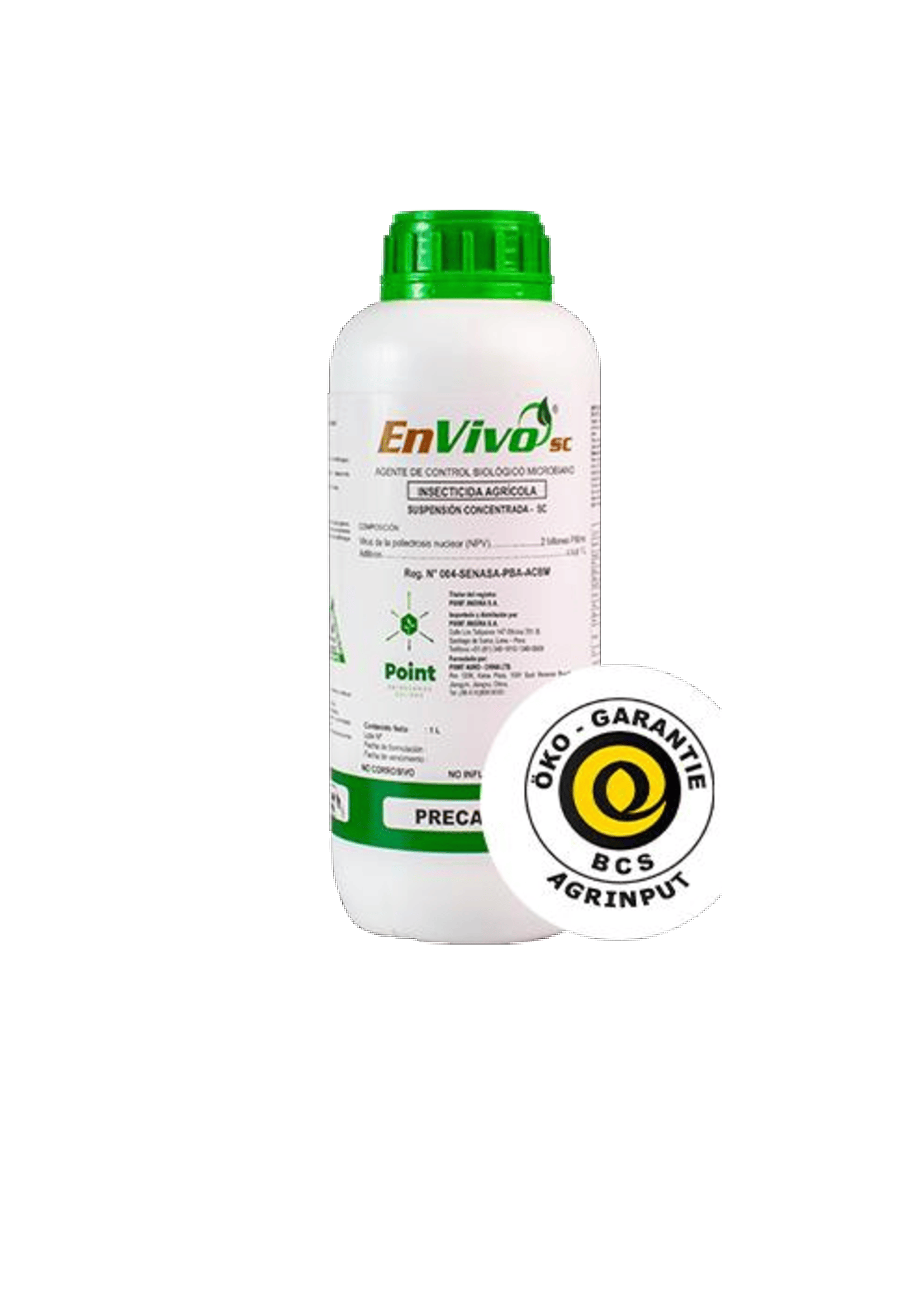 INSECTICIDA BIOLOGICO - EN VIVO SC   1 LT