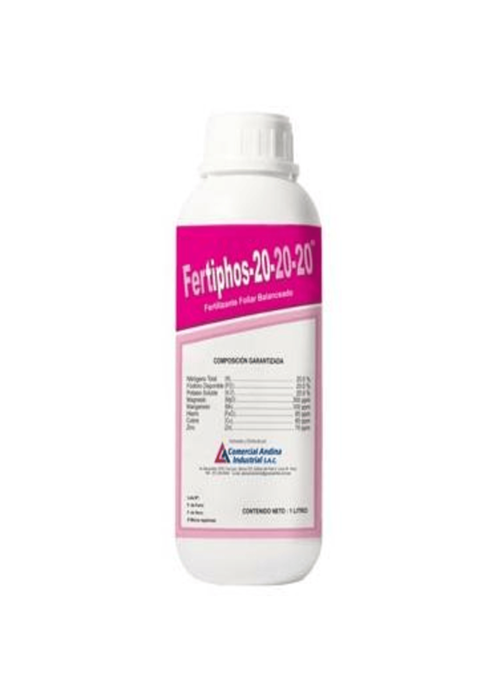 FERTIPHOS LÍQUIDO 20-20-20 X 1 LT EXON