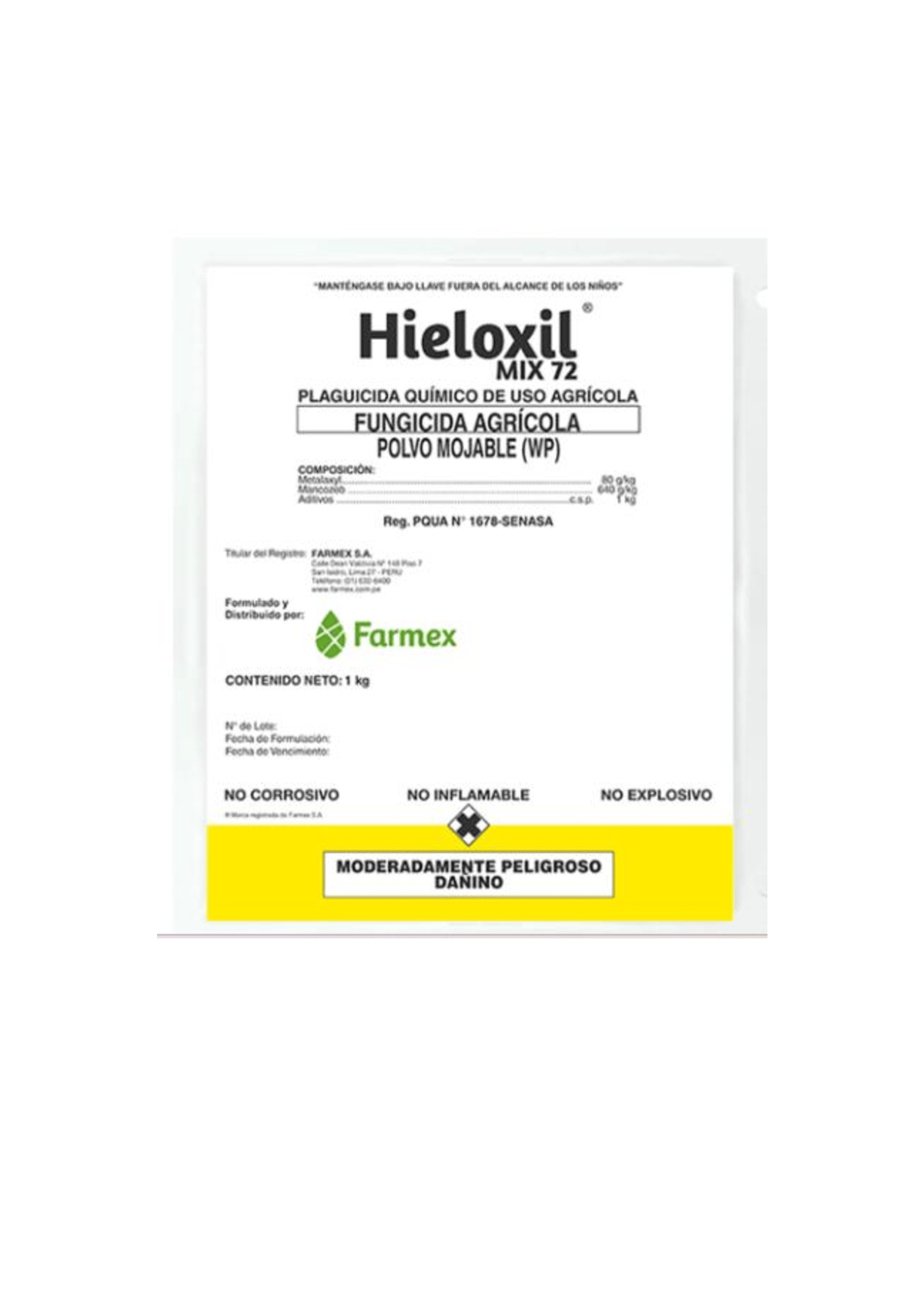 FUNGICIDAS - HIELOXIL 1 KG