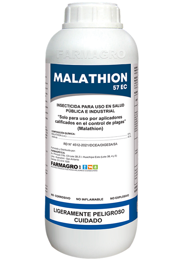Insecticida de uso domestico - MALATHION 57 EC    1 LT