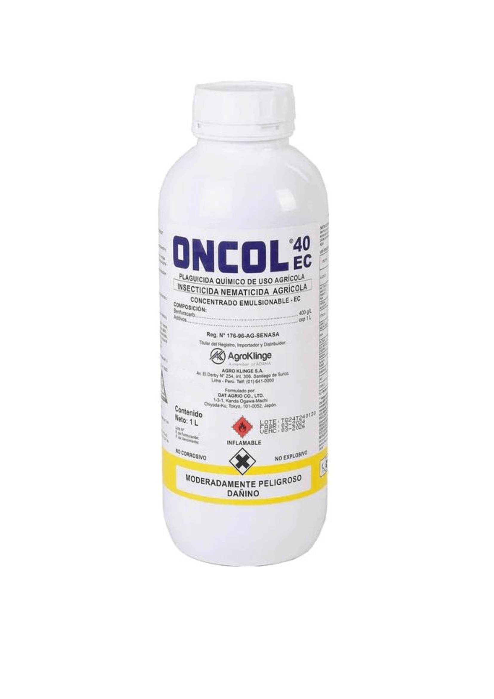 ONCOL 40EC X 1 LT