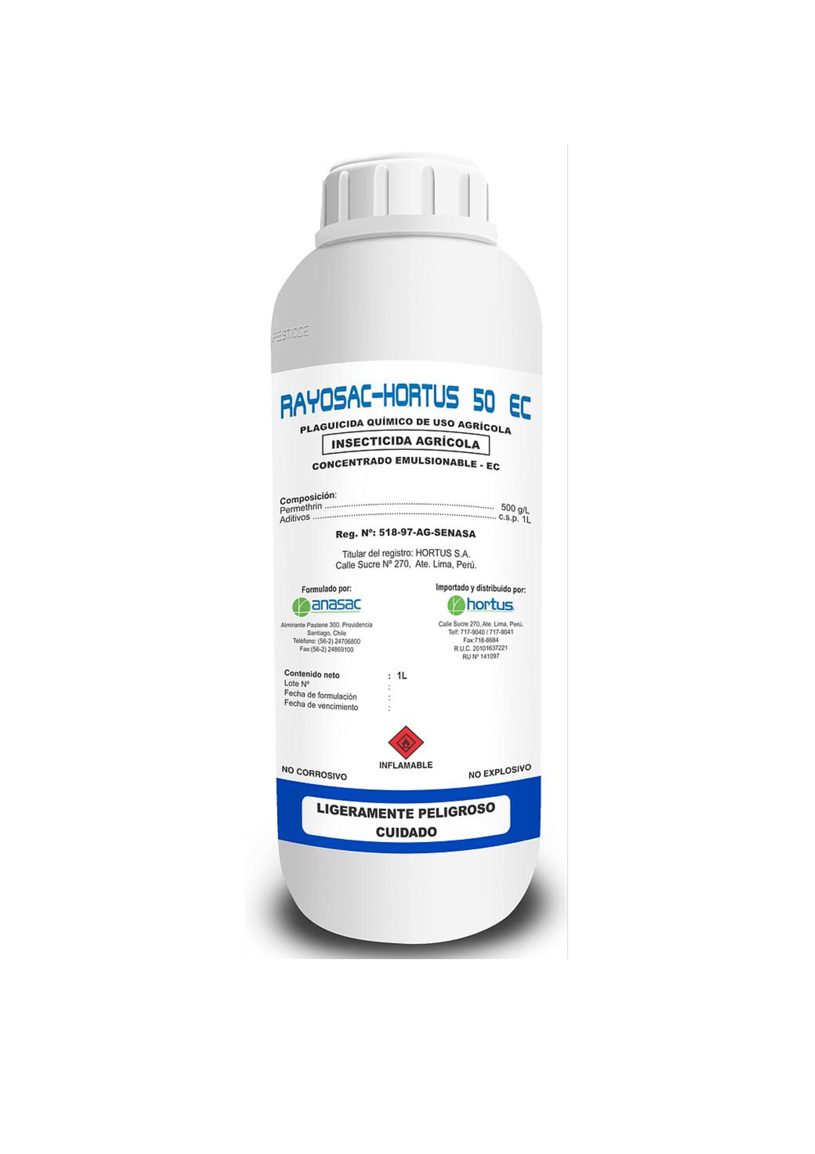 RAYOSAC-HORTUS 50 EC X 1 LT