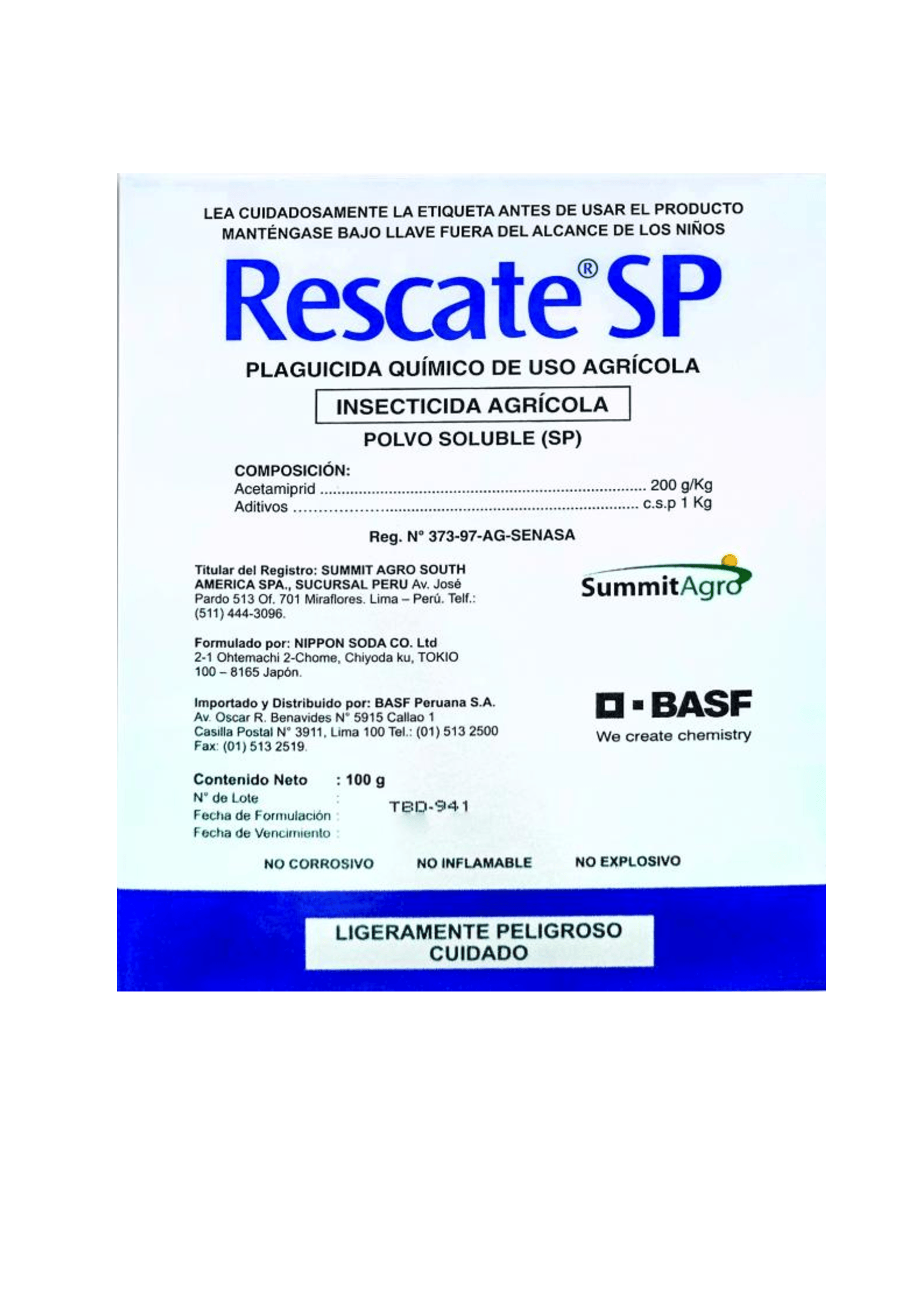 RESCATE SP X 100 GR