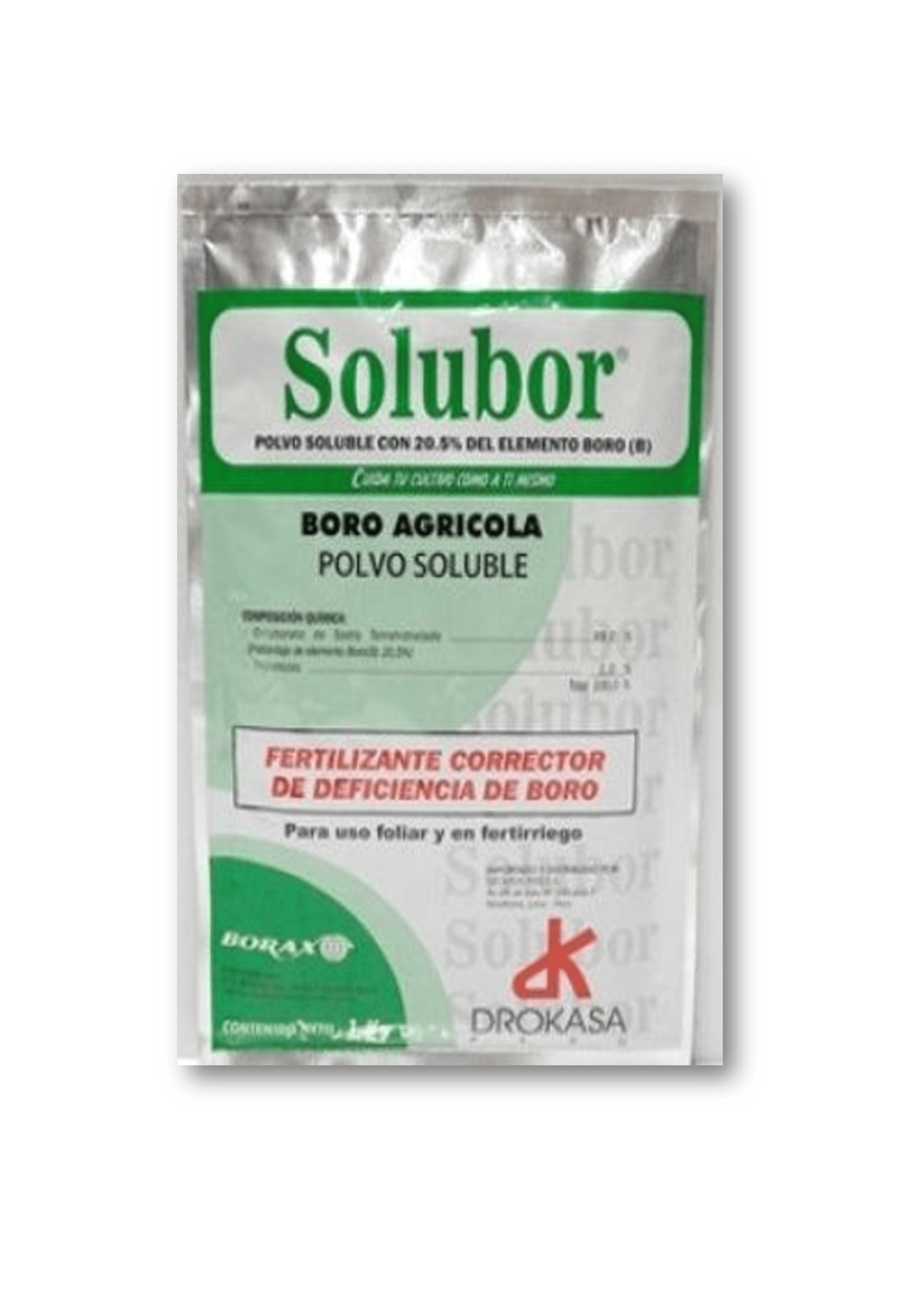 FERTILIZANTE FOLIAR CALCIO BORO - SOLUBOR 1 KG