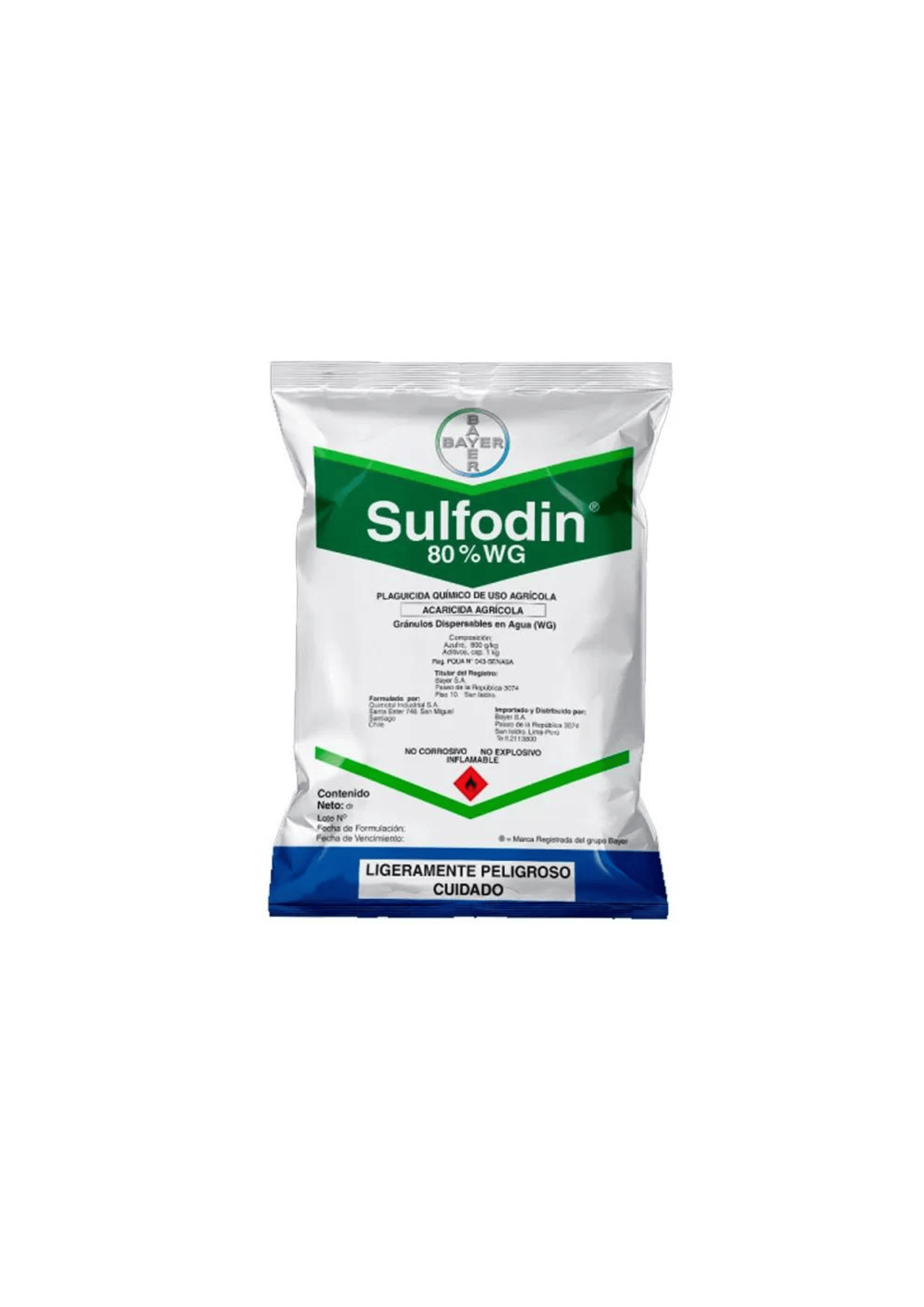 FUNGICIDAS - SULFODIN 80% WG   1 KG