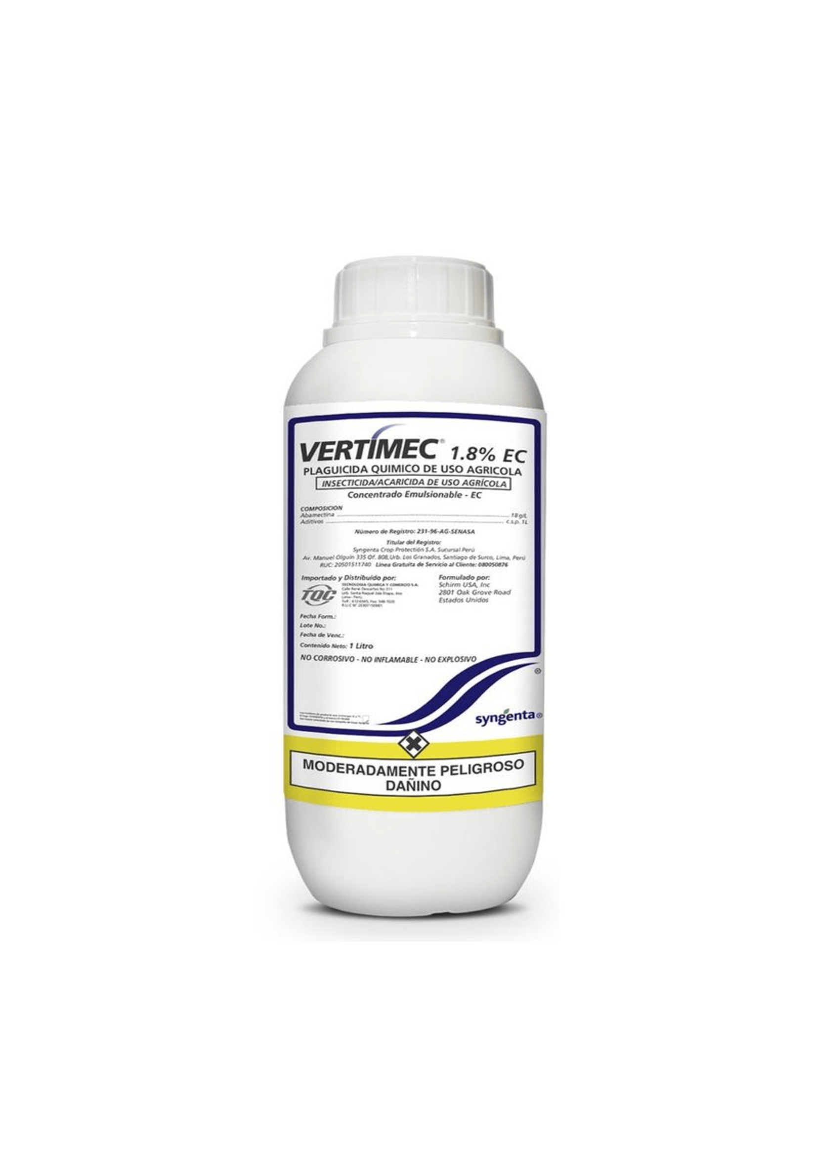 INSECTICIDA ACARICIDA - VERTIMEC 1.8 EC    1 LT