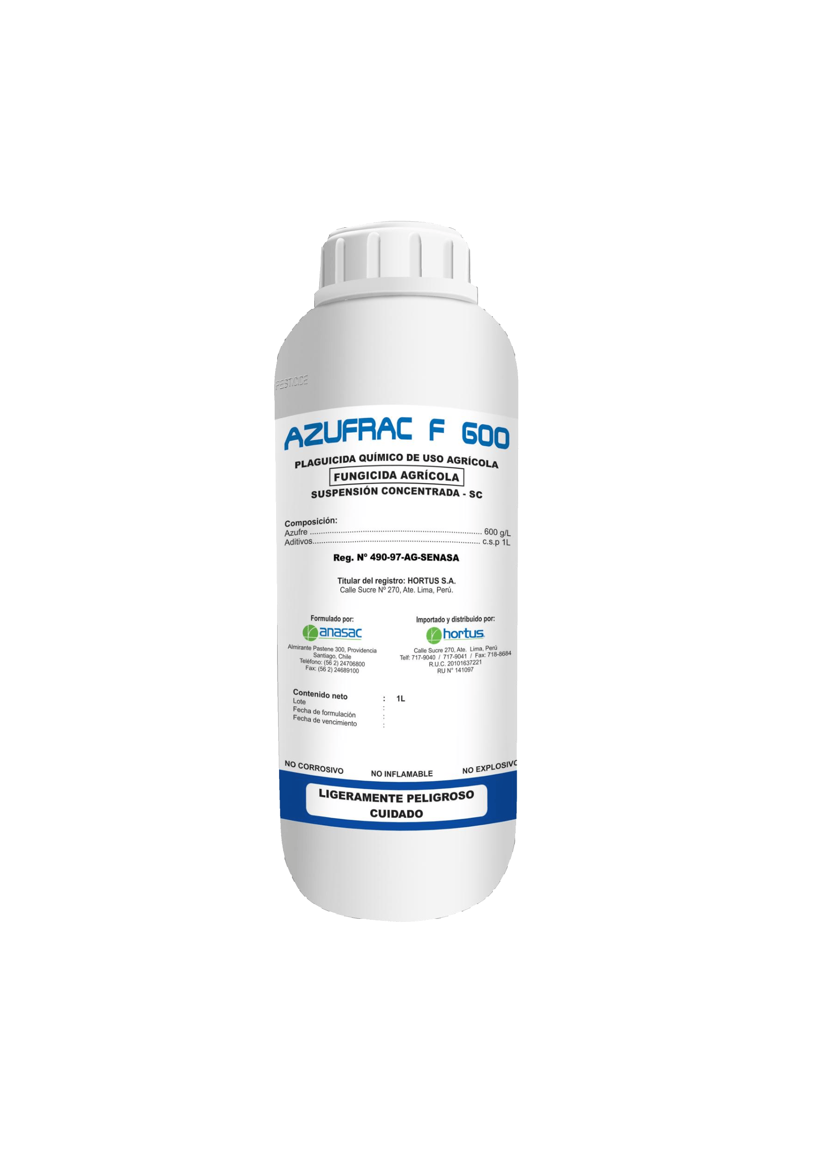 FUNGICIDAS - AZUFRAC F 600 X 1 LT