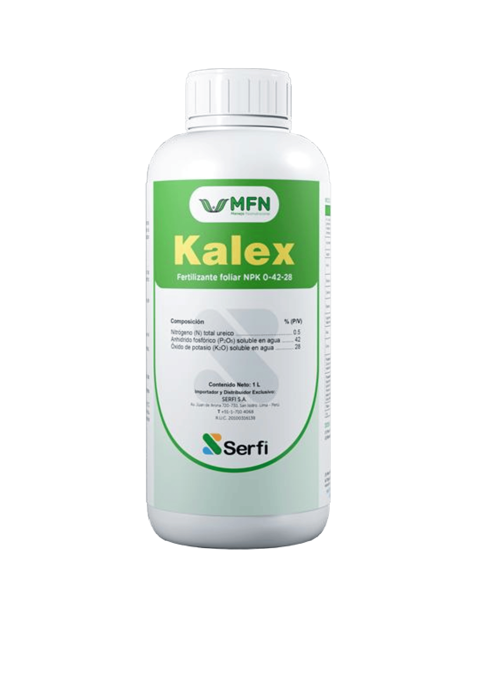 FERTILIZANTE FOLIAR POTASIO - KALEX 1 LT