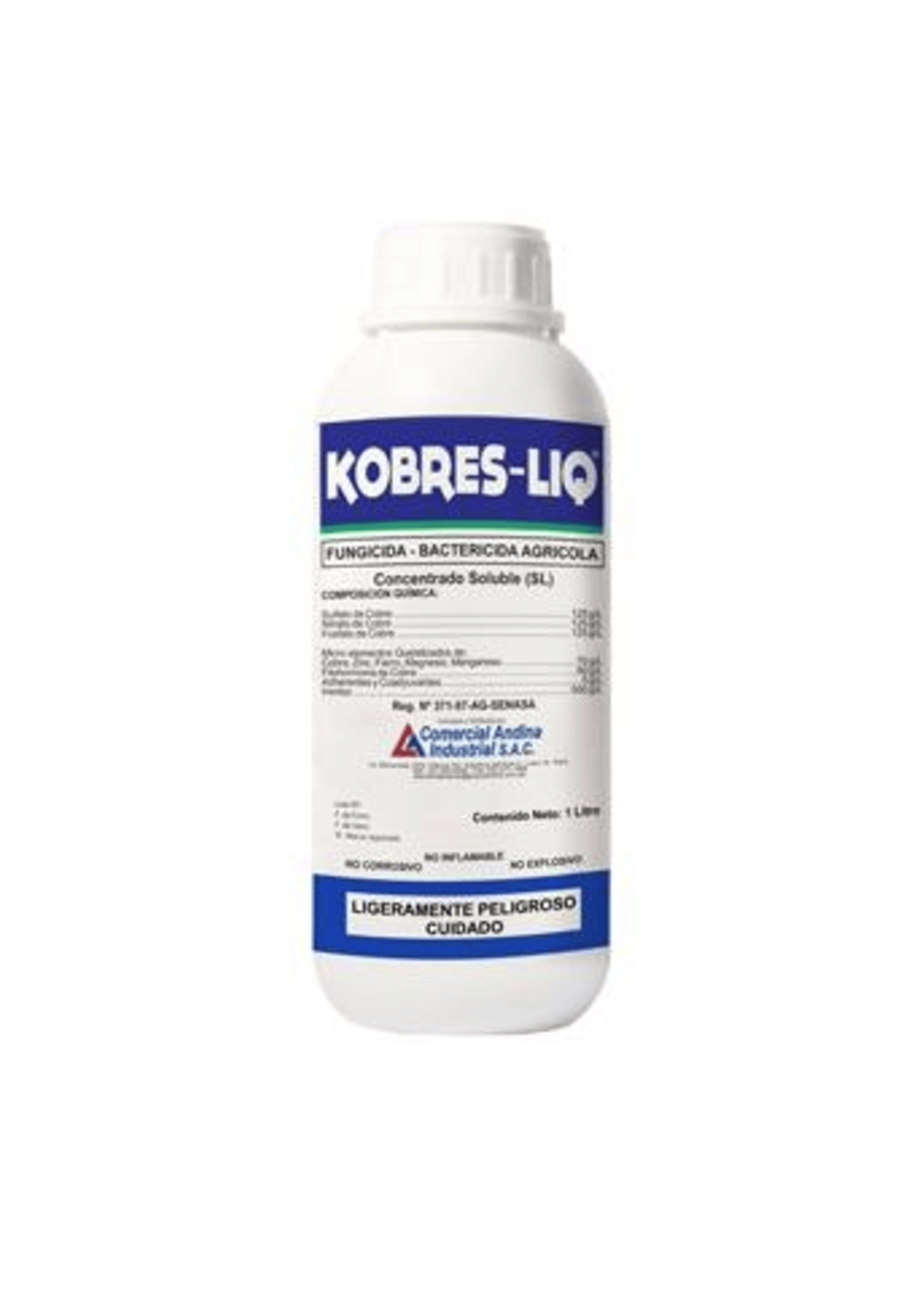 FUNGICIDA BACTERICIDA - KOBRES LIQ 1 LT