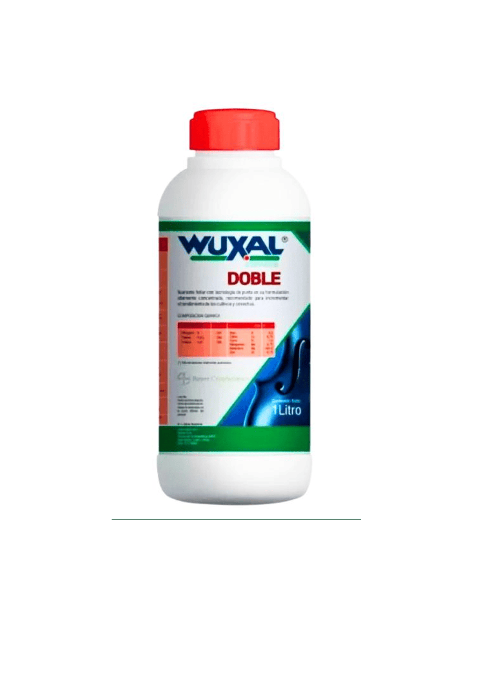 FERTILIZANTE FOLIAR NITROGENO - WUXAL DOBLE 1 LT